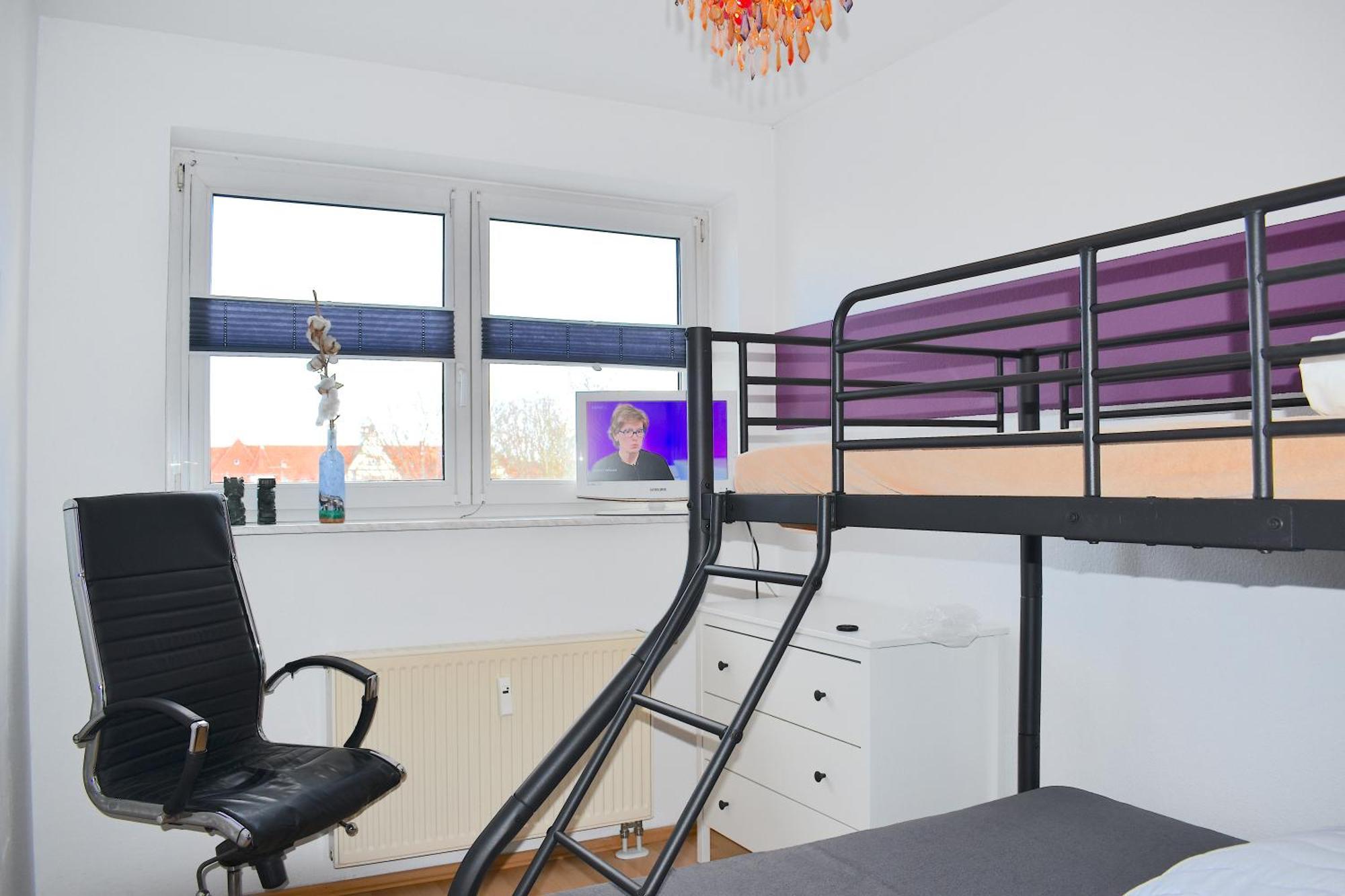 City-Dach-Apartment Mit Loggia - Balkon - Kamin 科特布斯 外观 照片